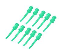 Domary Clip per Gancio per Test Multimetro, Gancio Test di Saldatura | Materiale Isolato PA, Nucleo in Rame, Ago in Acciaio Inossidabile, 30 Vca-60 Vcc, 10 A, per Apparecchiature di Prova di