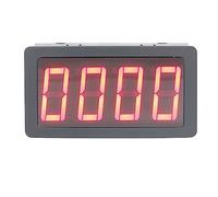 Domary Contatore Frequenzimetro Digitale Intelligente Uscita relè 100khz | DC8-24V, Ingresso a Impulsi NPN PNP, Display LED Rosso a Cifre, Timer per il Conto Alla Rovescia, Campo di