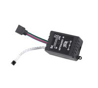 Domary Controller LED Musicale IR a 20 Tasti con Sensore Sonoro, Telecomando per Strisce Luminose RGB, Wallwasher, KTV, Barra