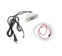 Domary Controller per Divano Elettrico con Doppio Motore, Ricarica USB e | Materiale ABS, Corrente Operativa 5 A, Uscita USB 5 V, Compatibile con Cavo Dritto 5 P, Design Controllo Manuale