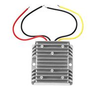 Domary Convertitore Professionale da 12 V A 24 V Alimentatore Ad Alta Efficienza da 15 A con Protezione Sismica per Condizioni Estreme