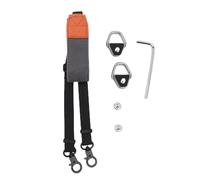 Domary Cordino per Controller Drone Equilibrio Tracolla Regolabile con Gancio Pieghevole per Telecomando RC PRO2 con Schermo Pelle PU Premium e Acciaio Inossidabile 304