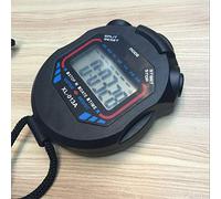 Domary Cronometro Sportivo, Timer Portatile per L'acqua con Ampio Display | Struttura in Plastica, Dimensioni Compatte 7x6x2,5 Cm, 3 modalità di Visualizzazione per Ora/data/allarme, Fornito con