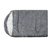 Domary Cuccia Impermeabile per Cani di Grossa Taglia con Morbido Pile e Design Portatile per Viaggi, Campeggio e Uso Esterno. Si Espande Fino a 58 Pollici Il Materassino (Grigio)