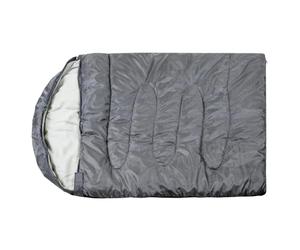 Domary Cuccia Impermeabile per Cani di Grossa Taglia con Morbido Pile e Design Portatile per Viaggi, Campeggio e Uso Esterno. Si Espande Fino a 58 Pollici Il Materassino (Grigio)