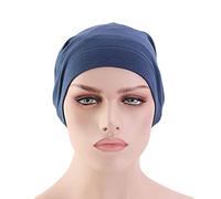 Domary Cuffia per Capelli in Cotone per Dormire, Cuffia Notte Foderata in | Materiale in Cotone Ultra Morbido, Rimane Acceso Tutta la Notte, Protezione Anticrespo per i Ricci, Lavabile in Lavatrice