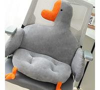 Domary Cuscino a Forma di Oca Morbido Peluche in Un Unico Pezzo con