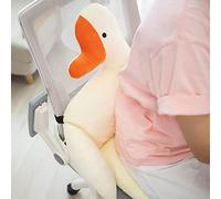 Domary Cuscino a Forma di Oca Morbido Peluche in Un Unico Pezzo con