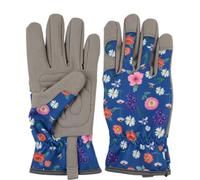 Domary da Giardino in Microfibra Traspirante da Lavoro Antispina per Donna con Impugnatura Ergonomica Polso Elastico per Potatura Diserbo Piantagione (M)