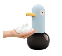 Domary Dispenser di Sapone in Schiuma Touchless a Forma di Anatra Dispenser Automatico Sapone con Sensore a Infrarossi USB Ricaricabile 400 Ml con Serbatoio d'Acqua Rimovibile
