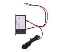 Domary Display LED per Misuratore di Temperatura Digitale per Congelatore | Indicatore da Pannello Integrato con Risoluzione 0,1°C, Corpo in ABS, Alimentazione a 12 V, Avviso di Guasto EEE, Adatto