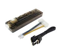 Domary Dock GPU Esterno per Laptop V8.0 Exp GDC con Alimentatore a 6 Pin per Giochi e Computer Industriali (Nera)