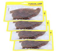 Domary Esca Esca Artificiale a Forma di Lombrico in Silicone Morbido per Accessori da Pesca All'aperto (1#)