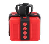 Domary Fastidiose Scatole Regalo con Viti Divertenti Scatole Portaoggetti per Giocattoli Stampate in 3D Decorazioni Natalizie per Burloni e Feste (Rosso)