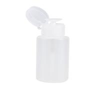 Domary Flacone con Pompa per Unghie 120 Ml Flacone Dispenser per Nail Art Detergente Liquido Acrilico Vuoto con Dispenser a Pompa Solvente Unghie Struccante