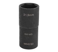 Domary Flip Impact Socket, 20.5mm/21.5mm Doppio Design | Materiale in acciaio di alta qualità, supporta la maggior parte degli strumenti, etichette con dimensioni incise