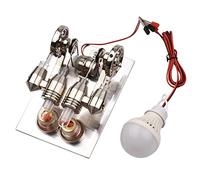 Domary Generatore di Aria Calda Ad Alte Prestazioni con Motore Stirling Engine per L'educazione Scientifica con Finitura in Metallo e Peso 193 G
