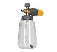 Domary Generatore di Schiuma Regolabile da 1 Litro con Pressione di 4000 Psi per la Pulizia Versatile Dell'auto e della Casa (Giallo)