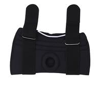 Domary Ginocchiera Regolabile con Stabilizzatori Laterali Supporto Rotuleo 4 Stabilizzatori a Molla Cuscinetti Antiscivolo in Silicone per Uomini e Donne Sollievo dal Dolore Artic (XL)