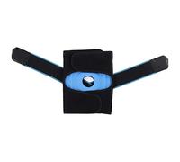 Domary Ginocchiera Traspirante con Fascia di Compressione Regolabile e Silicone Antiscivolo per Basket, Corsa, Pallavolo, Palestra, Uomini e Donne