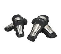Domary Ginocchiere per Moto Gomitiere, con Gomma Ammortizzante con Guscio in PE Ispessito per Ciclismo da Corsa