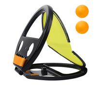 Domary Giochi Lancia e Cattura con la Palla Racchetta da Presa a Mano con 2 Palline Giochi da Giardino per Esterni per Bambini Divertimento Interattivo Tutta la Famiglia Sport