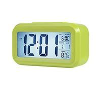 Domary Grande Sveglia Digitale LCD con Data, Temperatura e Snooze,