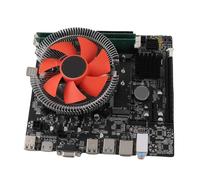 Domary I5 3470 CPU 8G DDR3 Scheda Madre CPU Combinata con Ventola B75 Set Scheda Madre per Computer Desktop