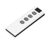 Domary Interruttore di Controllo Remoto per Tende Touch Capacitivo a 9 | Codice di Apprendimento 433,92 MHz, Struttura in ABS, Funzionamento da -20 ℃ a +60 ℃, Compatibile con Catena WIFI per il