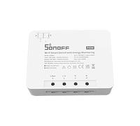 Domary Interruttore Smart WiFi, Contatore Energetico Smart 25A | Conservazione del sovraccarico, controllo tramite app eWelink, compatibile con Home Assistant, PC durevole V0