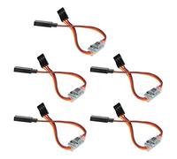 Domary Invertitore di Segnale Servo 5 Pezzi Invertitore di Rotazione dello Sterzo Durevole e Affidabile per Aerei RC 3.6V-24V 5A