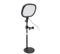 Domary Kit di Illuminazione per Videoconferenza con Supporto Regolabile e Supporto per Telefono, Luce Laterale a Schermo Intero, Area Luminosa 5 Volte più Ampia, luminosità Regola