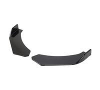Domary Labbro Universale per Paraurti Anteriore da 22,4 Pollici, Alette Divisore per Labbro in ABS Nero Lucido Auto, con Design Stile Inclinato