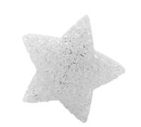 Domary Lampada da Notte a Forma di Stella a Punte Portatile in Acrilico Alimentata Batteria con Luce Soffusa per la Decorazione del Coro (Luce Gialla)