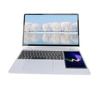 Domary Laptop Touchscreen da 15,6 Pollici con Display IPS e 32 GB di RAM | Doppio Schermo per Multitasking, Sblocco con Impronta Digitale, Spazio di Archiviazione da 1 TB, Tastiera Retroilluminata,