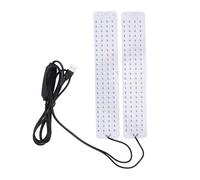 Domary LED Coltiva La Luce 2 Teste 192 LED Timer di Memoria 3/9/12H Dimmerabile 4 Livelli di Luminosità Spettro Rosso Blu per Piante da Interno
