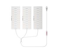 Domary LED Grow Light USB Plant Light 5V Appeso 72-288 LED Spettro Completo con Design per Piante da Interno (Plastica 2)
