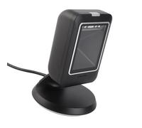 Domary Lettore di Codici a Barre 2D a Mani Libere, Lettore Desktop | Sensore CMOS 640x480, Plug and Play per //, Accensione Automatica per Negozi Al Dettaglio, Librerie, Supermercati