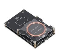 Domary Lettore di Schede NFC da 512 KB per Clonazione con Schede UID | Fotocopiatrice per Carte d'identità da 125 KHz, Scrittore di Carte IC da 13,56 MHz, Portachiavi Incluso, per L'accesso Alla