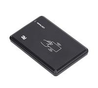 Domary Lettore di Tessere Smart CAC con Interfaccia USB per Sistemi di | Materiale PVC, Frequenza Senza Contatto 13,56 MHz, Indicatore Cicalino LED, Compatibile con