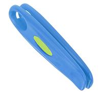 Domary Leva per Pneumatici per Bicicletta con Sgonfiatore Camera d'Aria e Strumento Multiuso Leva Pneumatici in Plastica Pom e Accessori la Riparazione della Bici (Blu)