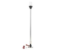 Domary Luce di Ancoraggio per Barca Luce di Poppa a LED COB 3NM con Base in | Supporto Ruotabile a 180°, Asta in Lega di Alluminio, Guarnizione in Silicone Incorporata, 12-24 V