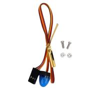 Domary Luci Flash RC LED Lampada di Allarme Luce Lampeggiante Rotante per Veicolo Telecomandato per Auto Giocattolo da Costruzione Luce Stroboscopica Controllata CH3 Mini Dimensioni (Blu)