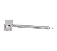 Domary Martello Batticarne in Acciaio Inossidabile 304, Martello da Bistecca Resistente a Doppia Faccia con Impugnatura Ergonomica Antiscivolo per Intenerire la Carne