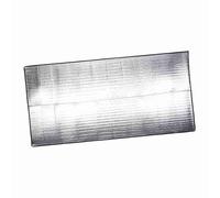 Domary Materasso per Dormire da Campeggio All'aperto Portatile Leggero e Resistente all'umidità Foglio di Alluminio EVA Pad per Campeggio Picnic Escursionismo Viaggi Argento 1x2m (1.kh*um)