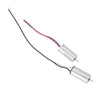 Domary Micro Motori a Spazzole 10x20mm Ad Alta Efficienza da 4 Pezzi per Robotica e Droni a Basso Consumo Energetico