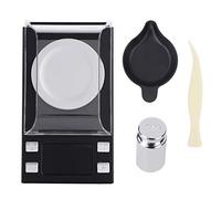 Domary Mini Bilancia Digitale Elettronica Portatile Ad Alta Precisione per Gioielli, per Piccoli Squisiti (100 g/0,001 g)