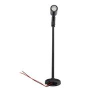 Domary Mini Faretto LED DC12V Luce per Vetrina Gioielli Testa Regolabile Lampada da Esposizione Verticale per Armadietto Cura degli Occhi Dissipazione di Calore Stabile con (Bianco 6000K-6500K)