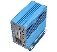 Domary Mini PC Industriale Fanless I5 7200U per Apparecchiature di | Custodia Interamente in Lega di Alluminio, 6x USB 3.0, 2x LAN, DIO Isolato, Ampia Temperatura da -20°C a 60°C