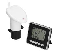 Domary Misuratore di Livello del Serbatoio dell'Acqua con Portata di 15 M e | Materiale ABS, Wireless 433 MHz, Trasmissione Fino a 100 M, Liquido Non Corrosivo, Funzione Allarme